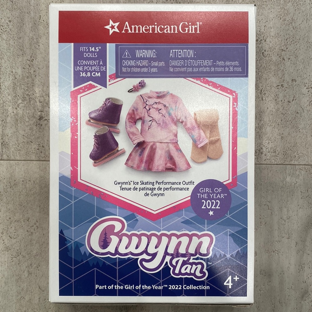 American Girl 14.5” Doll Ice Skating Outfit